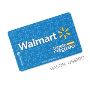 Tarjeta Walmart $100