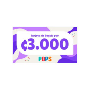 Tarjeta de regalo Pops